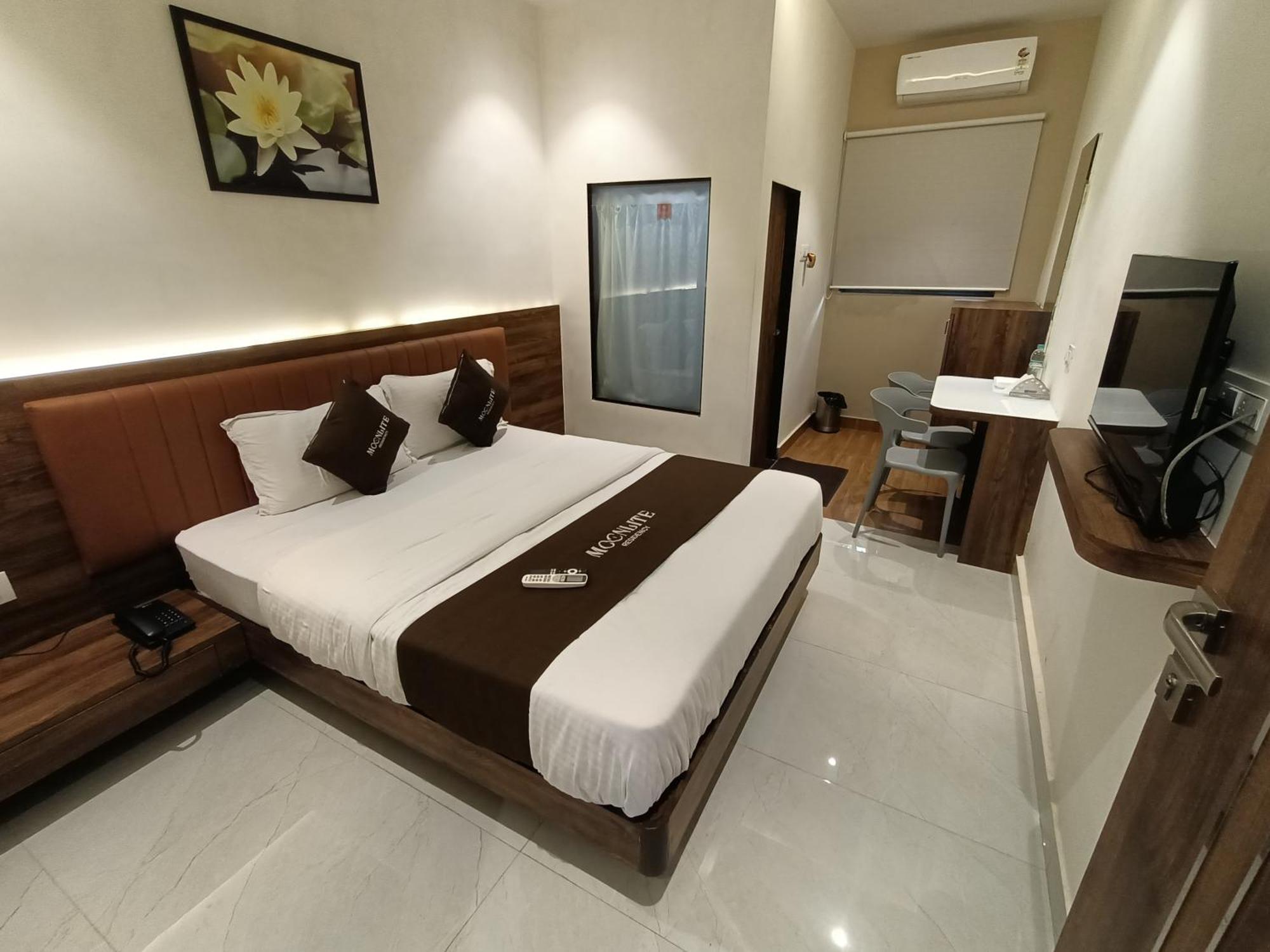 Hotel Moon Lite Residency - Marve Road Malad West Mumbai Exterior foto